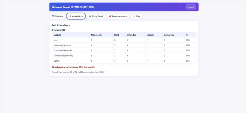 CampusSync – screenshot 3