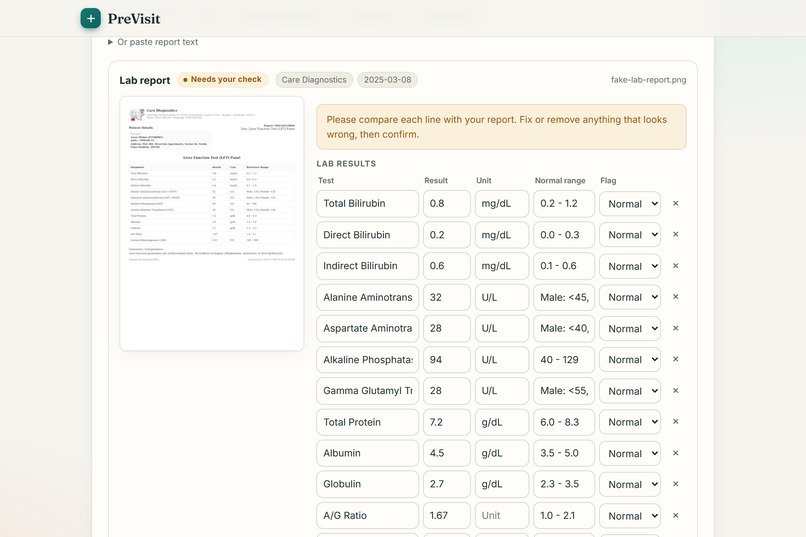 Previsit – screenshot 6