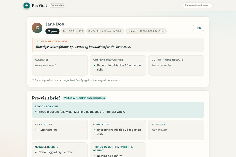 Previsit – screenshot 7