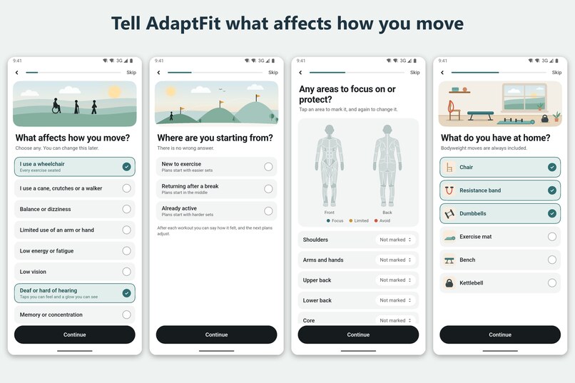 AdaptFit – screenshot 4