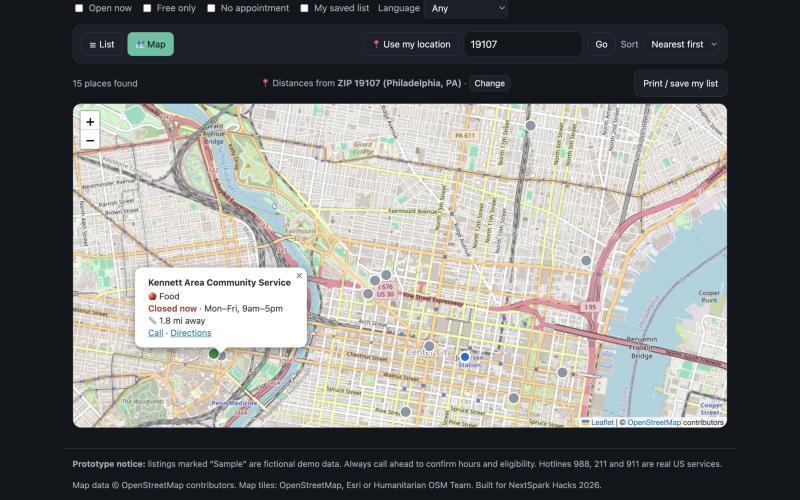 HelpNearby – screenshot 2