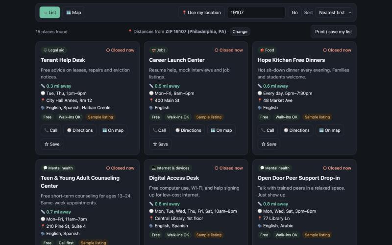HelpNearby – screenshot 3