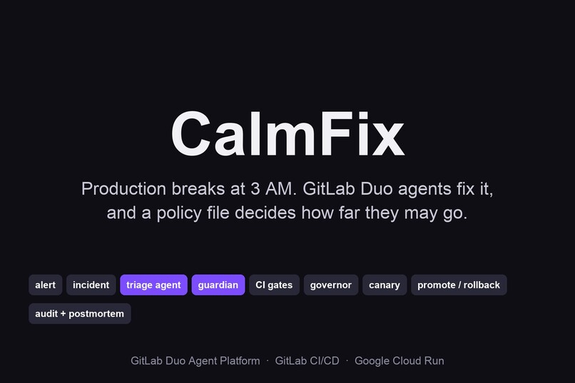 CalmFix – screenshot 1