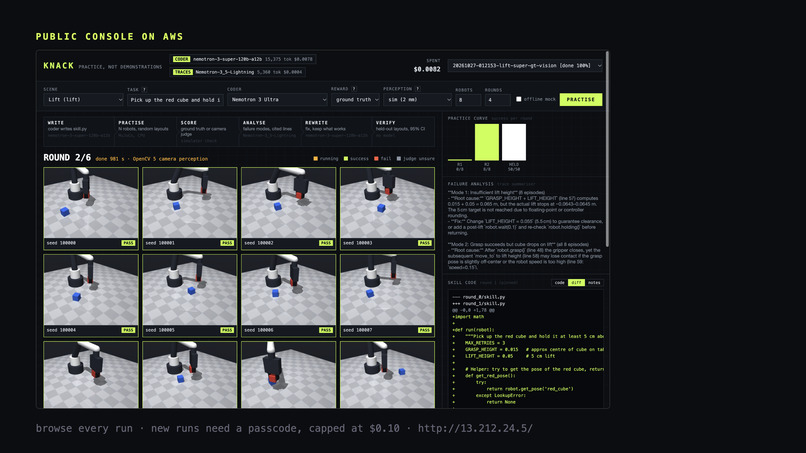 Knack: robots that learn by practising – screenshot 8