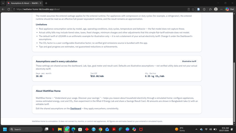 WattWise Home – screenshot 6