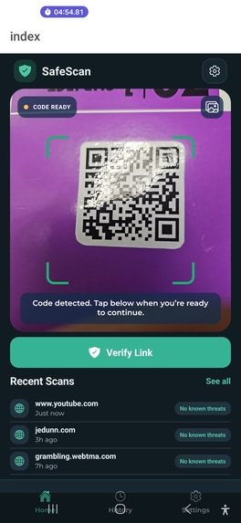 SafeScan – screenshot 3