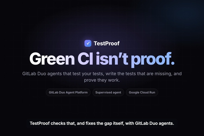 TestProof – screenshot 1