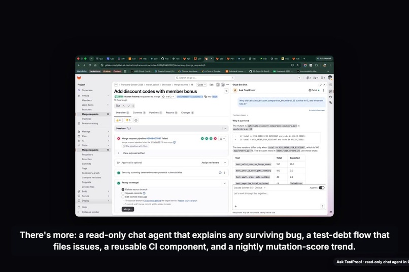 TestProof – screenshot 4