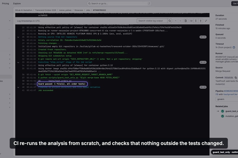 TestProof – screenshot 7