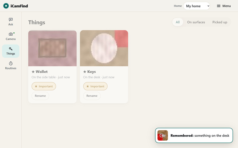 iCamFind: memory you can ask – screenshot 6