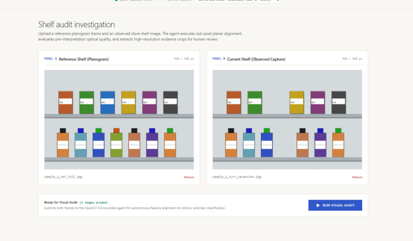 ShelfSherlock: Agentic Visual Inventory Auditor – screenshot 2