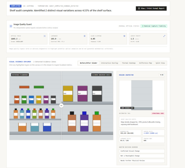 ShelfSherlock: Agentic Visual Inventory Auditor – screenshot 3