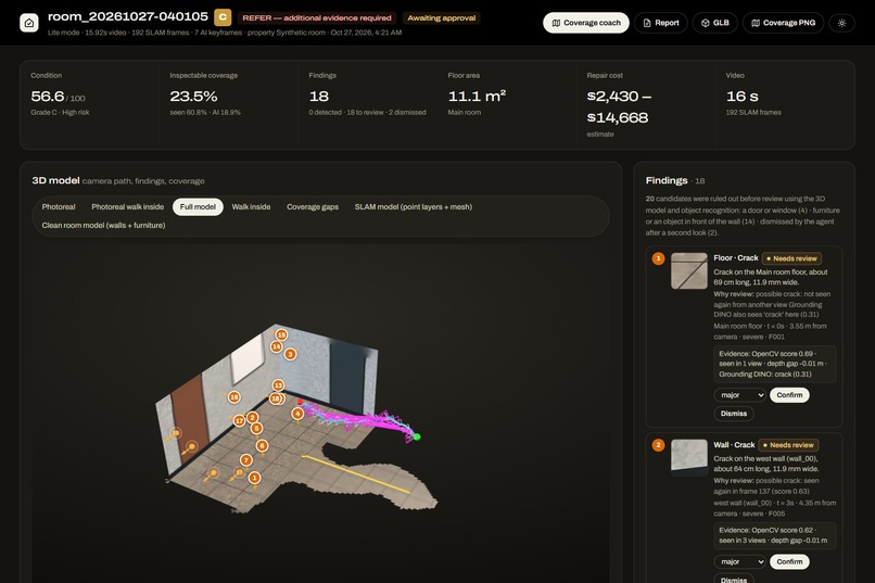 Spatially Aware Property Inspection – screenshot 2
