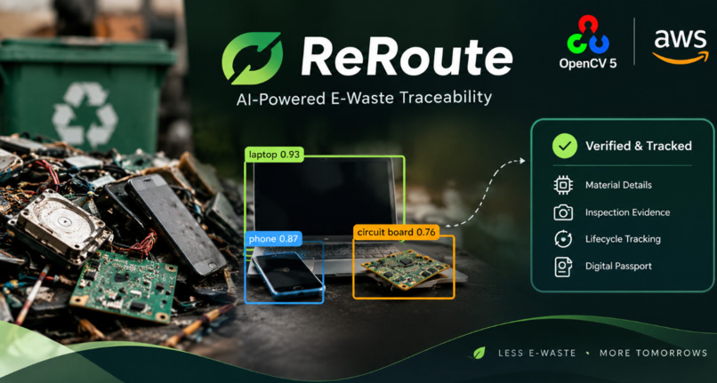 ReRoute: AI-Powered E-Waste Traceability – screenshot 1