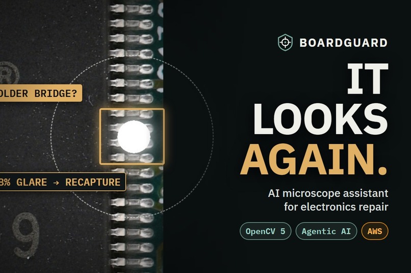 BoardGuard — AI microscope assistant for electronics repair – screenshot 1