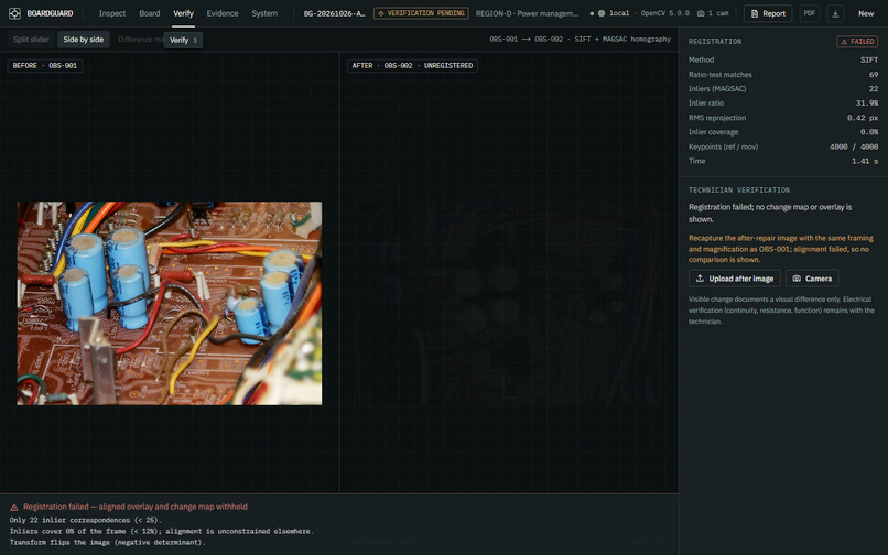 BoardGuard — AI microscope assistant for electronics repair – screenshot 3