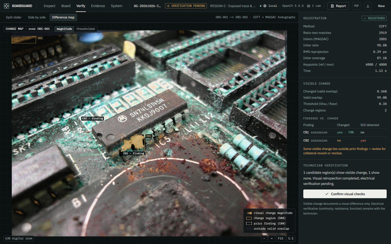 BoardGuard — AI microscope assistant for electronics repair – screenshot 8
