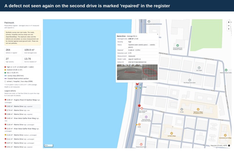 Patchwork: Measured, Verified Road Repair – screenshot 14