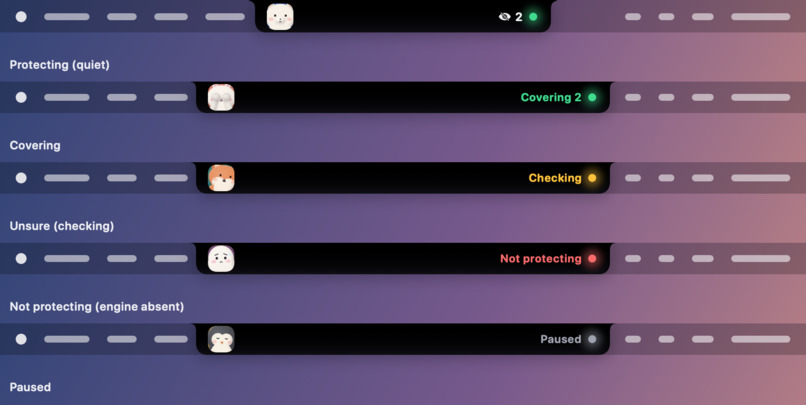Vision - Screen guardian – screenshot 1