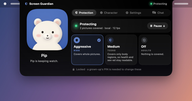 Vision - Screen guardian – screenshot 2