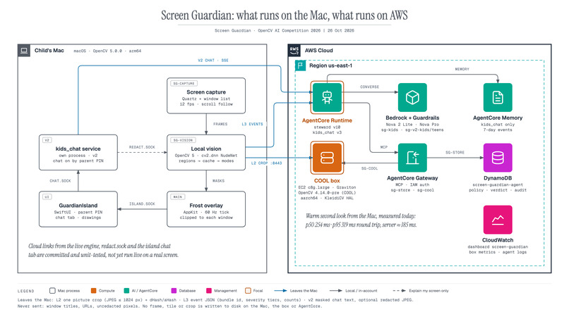 Vision - Screen guardian – screenshot 3