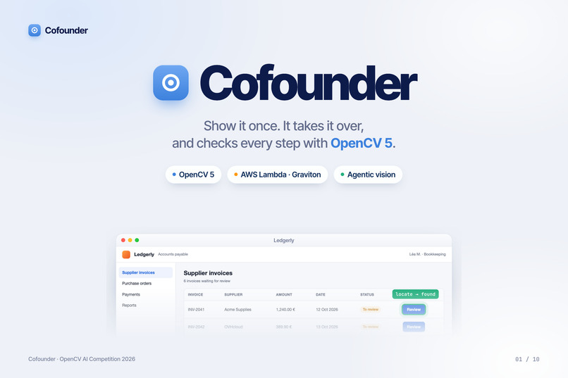 Cofounder – screenshot 1