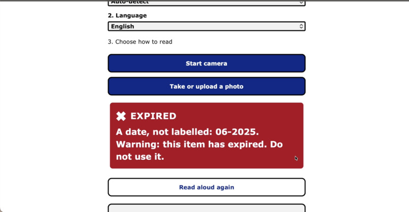 VisionGuide – screenshot 2