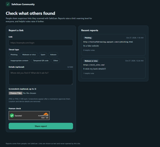 SafeScan – screenshot 4
