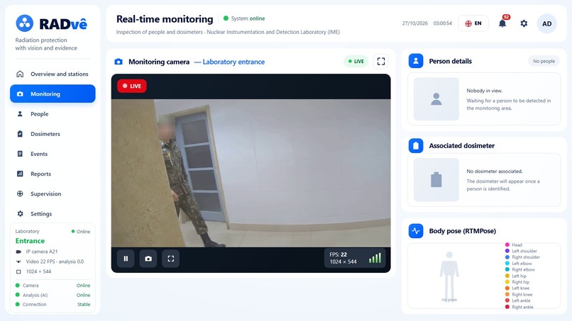 RADvê - Intelligent Visual Dosimeter Inspection – screenshot 1