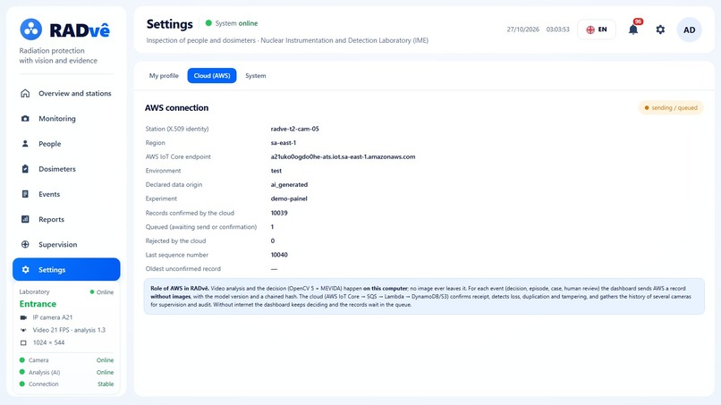 RADvê - Intelligent Visual Dosimeter Inspection – screenshot 4