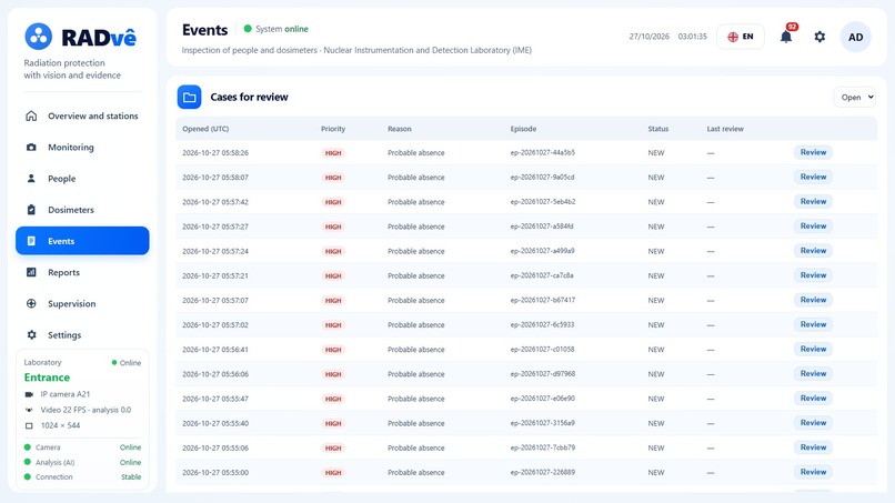 RADvê - Intelligent Visual Dosimeter Inspection – screenshot 7