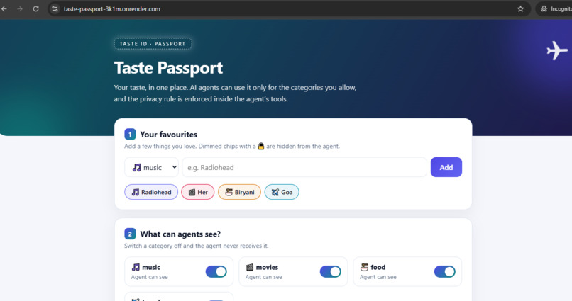 Taste Passport – screenshot 4