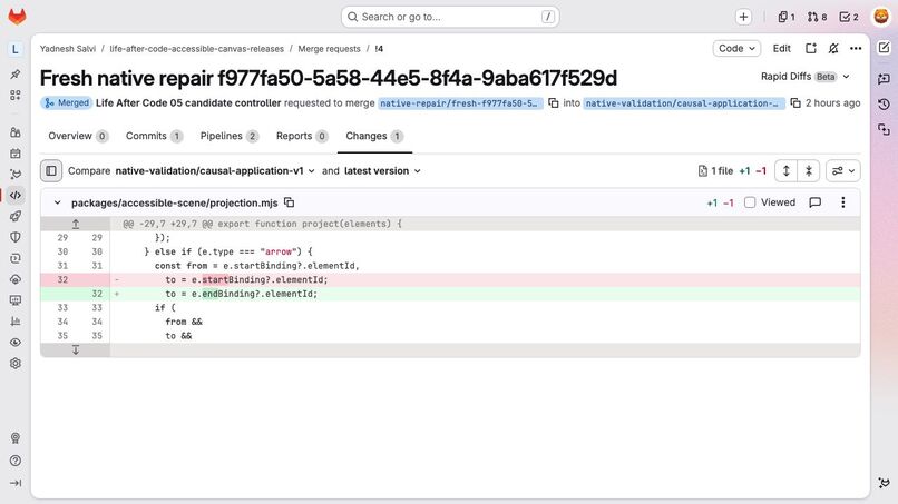Accessible Canvas – screenshot 1