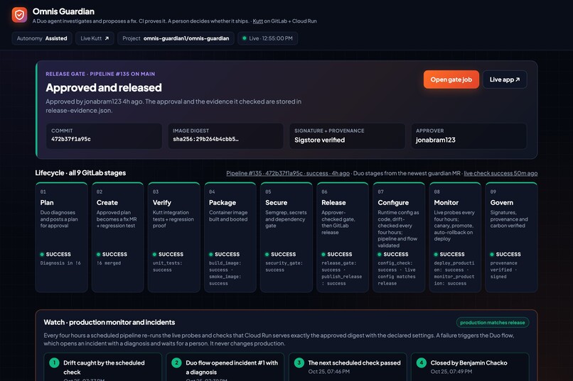 Omnis Guardian: Assisted Release Guardian – screenshot 2