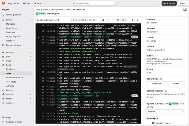 Omnis Guardian: Assisted Release Guardian – screenshot 9