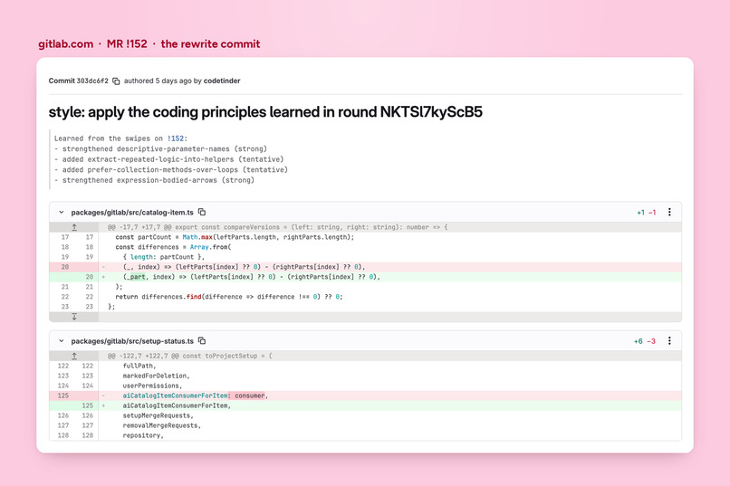 CodeTinder: swipe for the love of code – screenshot 5