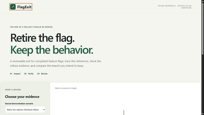 FlagExit – screenshot 1