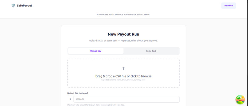 SafePayout – screenshot 1
