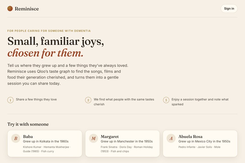 Reminisce – screenshot 1