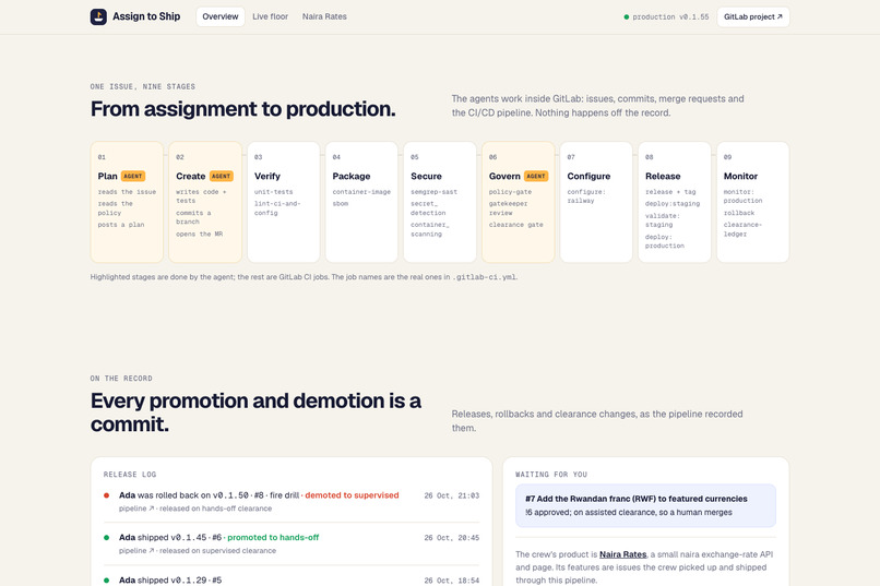 Assign to Ship – screenshot 2