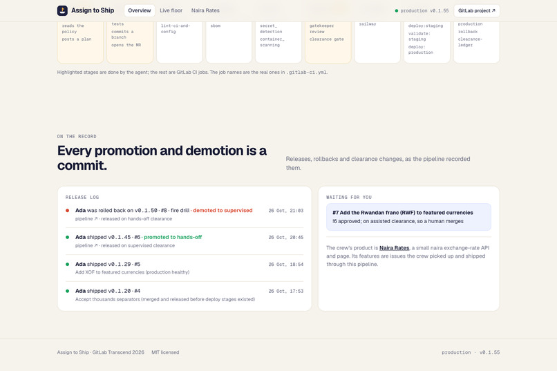 Assign to Ship – screenshot 3