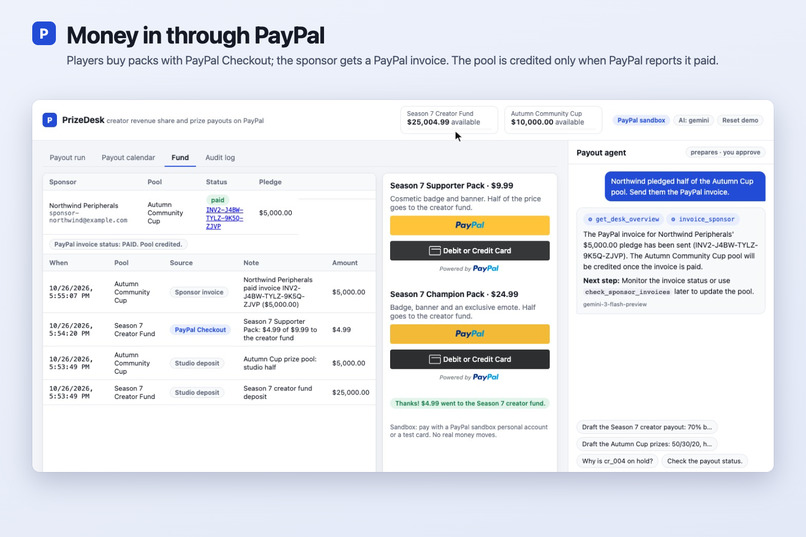 PrizeDesk – screenshot 1