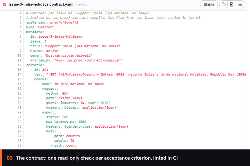 Proof of Done – screenshot 2