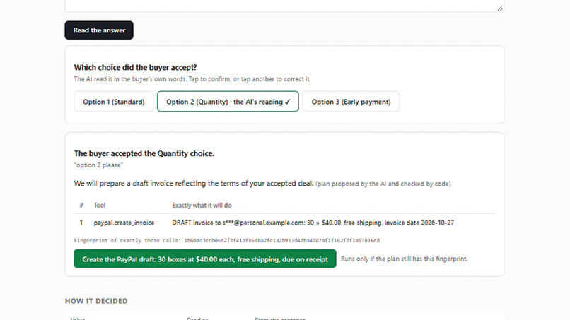 margin-check – screenshot 3