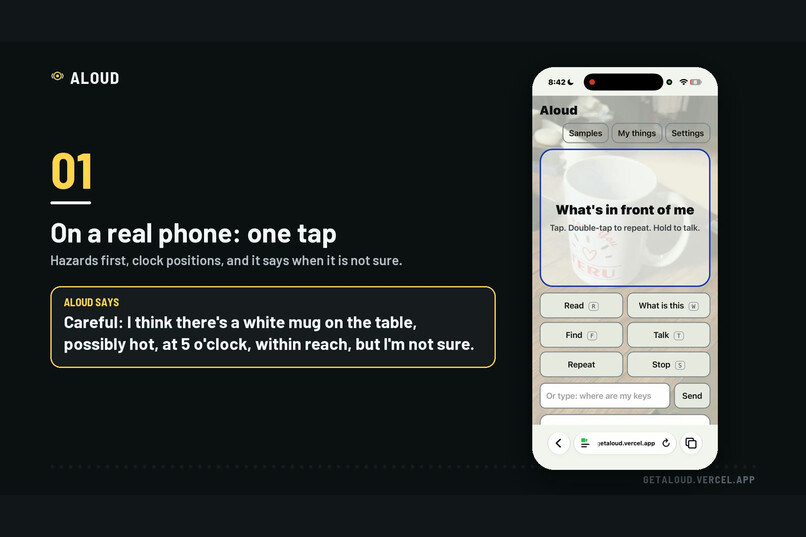 Aloud – screenshot 2