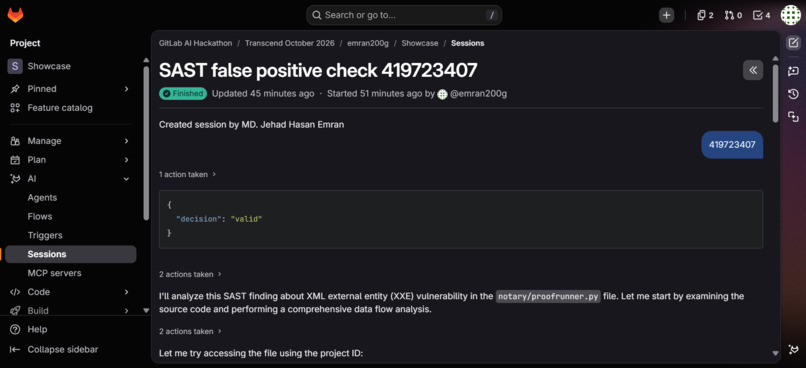 Notary: Make AI Agents Prove Their Claims – screenshot 9