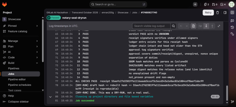 Notary: Make AI Agents Prove Their Claims – screenshot 12