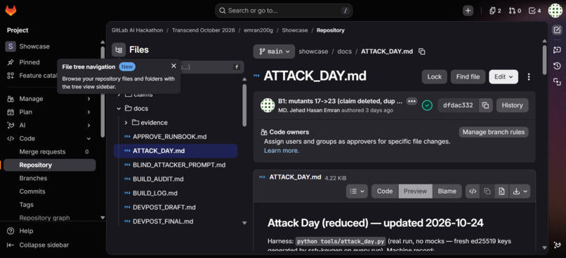Notary: Make AI Agents Prove Their Claims – screenshot 15