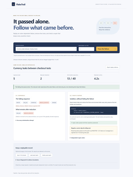 FlakeTrail – screenshot 3