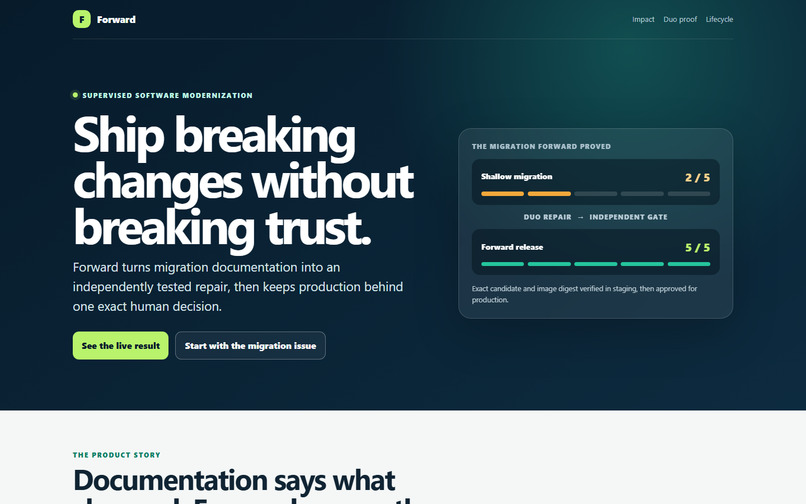 Forward – screenshot 1